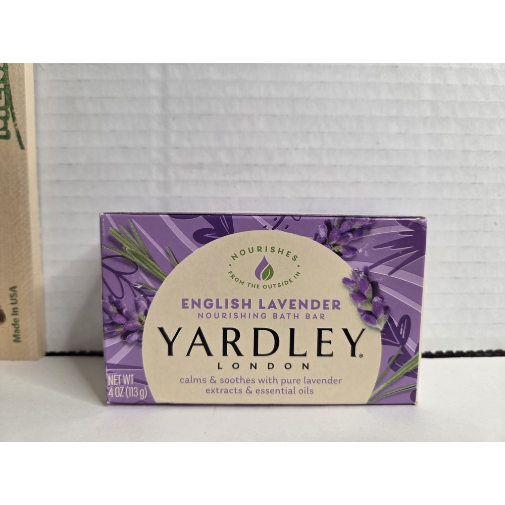 Nourishing Bath Bar, English Lavender, 4 oz (113 g)